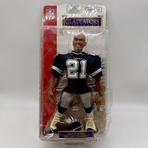 2005‎ Cowboys Julius Jones Blue Jersey Gladiators of the Gridiron Action Figure